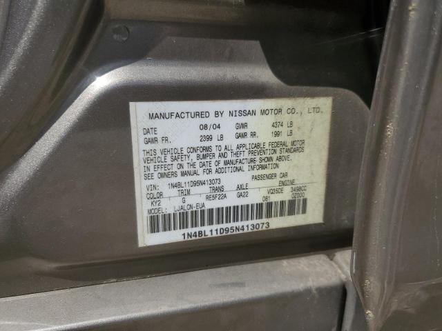 Photo 11 VIN: 1N4BL11D95N413073 - NISSAN ALTIMA SE 