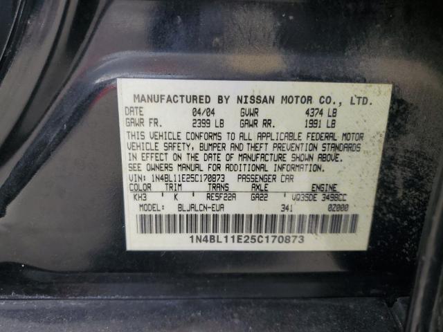 Photo 11 VIN: 1N4BL11E25C170873 - NISSAN ALTIMA 