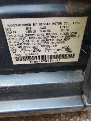 Photo 12 VIN: 1N4BL11E52C111232 - NISSAN ALTIMA 