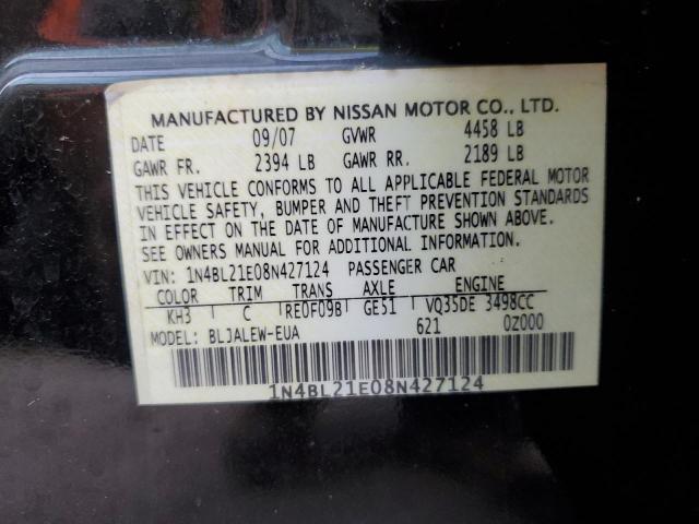 Photo 12 VIN: 1N4BL21E08N427124 - NISSAN ALTIMA 3.5 