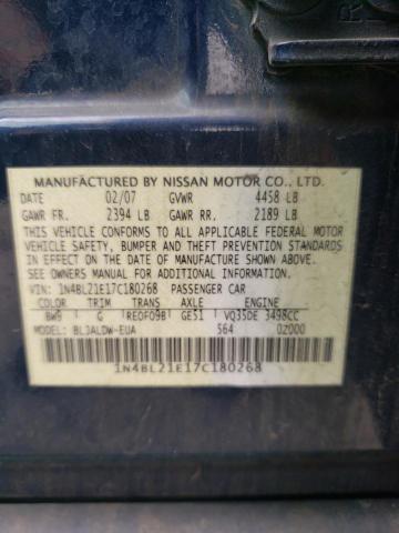 Photo 11 VIN: 1N4BL21E17C180268 - NISSAN ALTIMA 