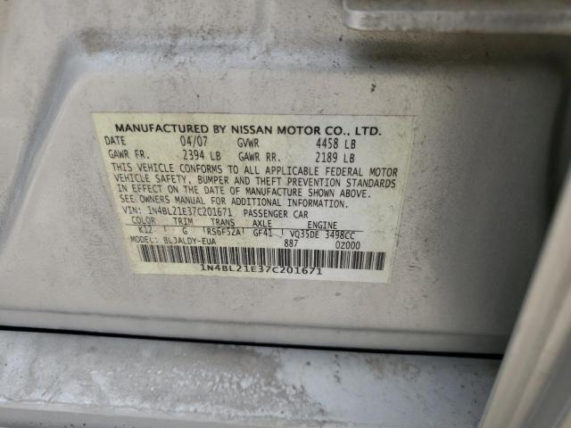 Photo 11 VIN: 1N4BL21E37C201671 - NISSAN ALTIMA 