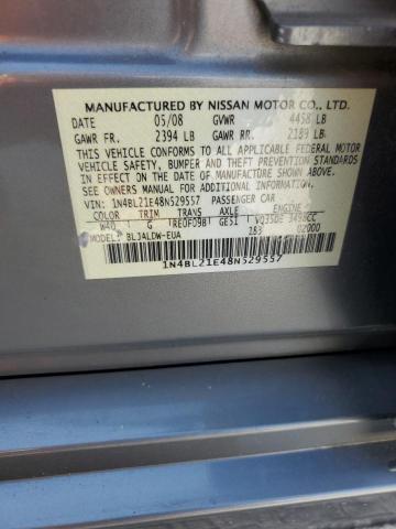 Photo 11 VIN: 1N4BL21E48N529557 - NISSAN ALTIMA 