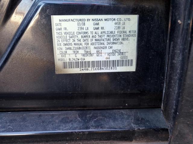 Photo 11 VIN: 1N4BL21E68N502831 - NISSAN ALTIMA 