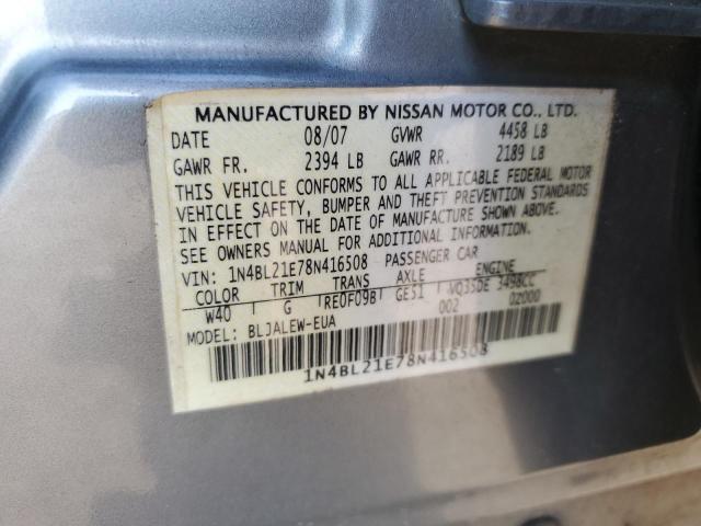 Photo 12 VIN: 1N4BL21E78N416508 - NISSAN ALTIMA 3.5 