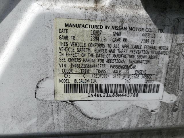 Photo 11 VIN: 1N4BL21E88N445788 - NISSAN ALTIMA 3.5 