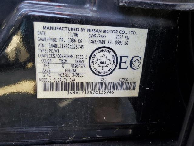 Photo 11 VIN: 1N4BL21E97C125745 - NISSAN ALTIMA 