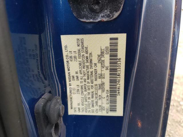 Photo 11 VIN: 1N4BL24E18C110136 - NISSAN ALTIMA 