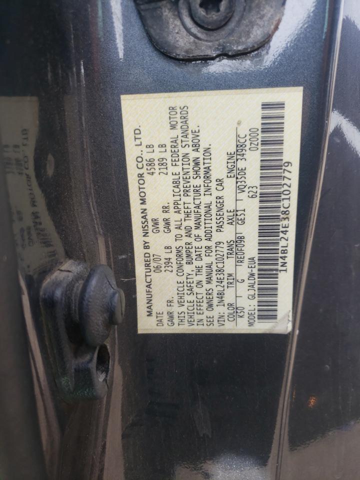 Photo 11 VIN: 1N4BL24E38C102779 - NISSAN ALTIMA 