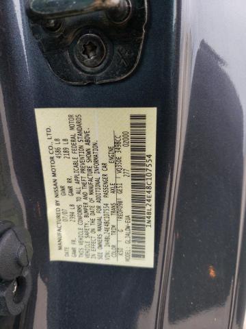 Photo 11 VIN: 1N4BL24E48C107554 - NISSAN ALTIMA 