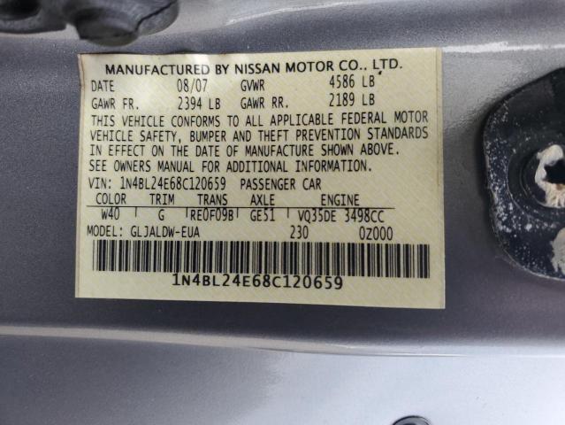 Photo 12 VIN: 1N4BL24E68C120659 - NISSAN ALTIMA 3.5 