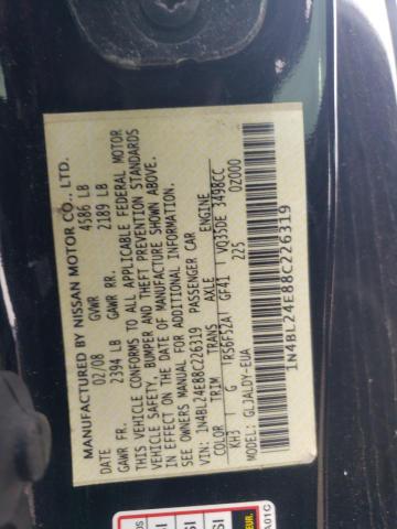 Photo 12 VIN: 1N4BL24E88C226319 - NISSAN ALTIMA 