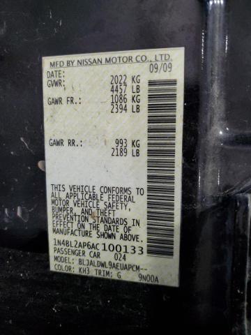 Photo 11 VIN: 1N4BL2AP6AC100133 - NISSAN ALTIMA 