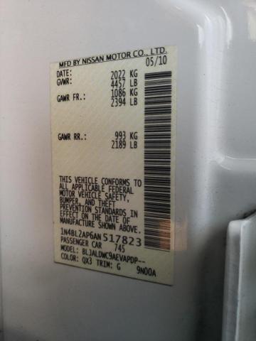 Photo 9 VIN: 1N4BL2AP6AN517823 - NISSAN ALTIMA SR 