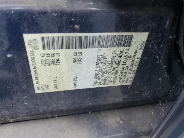 Photo 11 VIN: 1N4BL2AP8AC101574 - NISSAN ALTIMA SR 