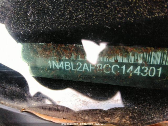 Photo 8 VIN: 1N4BL2AP8CC144301 - NISSAN ALTIMA 