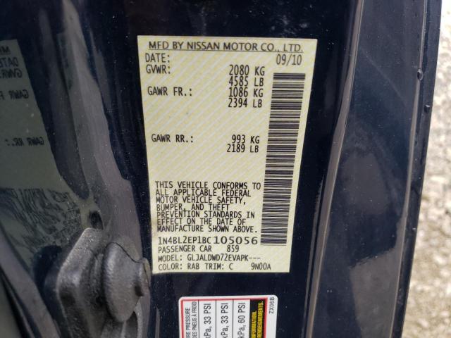 Photo 11 VIN: 1N4BL2EP1BC105056 - NISSAN ALTIMA SR 