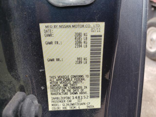 Photo 9 VIN: 1N4BL2EP3BC148152 - NISSAN ALTIMA SR 