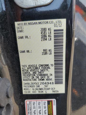 Photo 12 VIN: 1N4BL2EP5CC204948 - NISSAN ALTIMA SR 