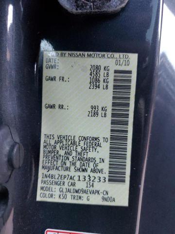 Photo 11 VIN: 1N4BL2EP7AC133233 - NISSAN ALTIMA 