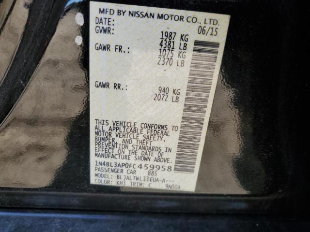 Photo 11 VIN: 1N4BL3AP0FC459958 - NISSAN ALTIMA 