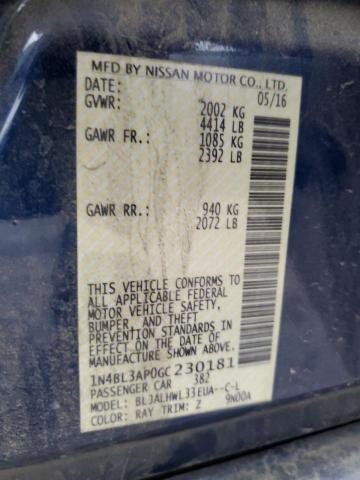 Photo 11 VIN: 1N4BL3AP0GC230181 - NISSAN ALTIMA 3.5 