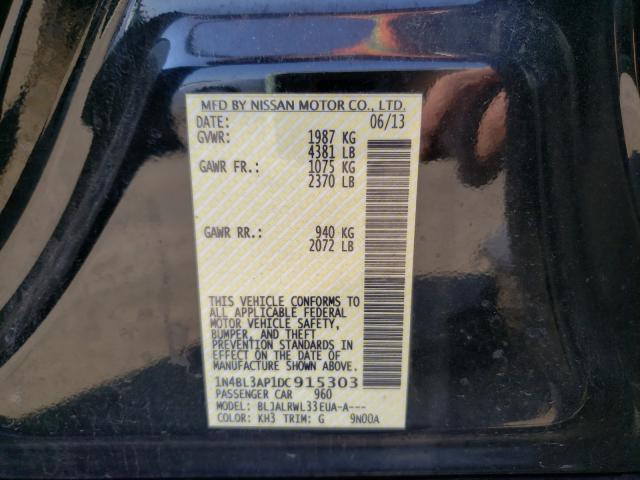 Photo 9 VIN: 1N4BL3AP1DC915303 - NISSAN ALTIMA 3.5 