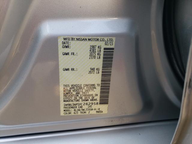 Photo 9 VIN: 1N4BL3AP1FC262958 - NISSAN ALTIMA 3.5 