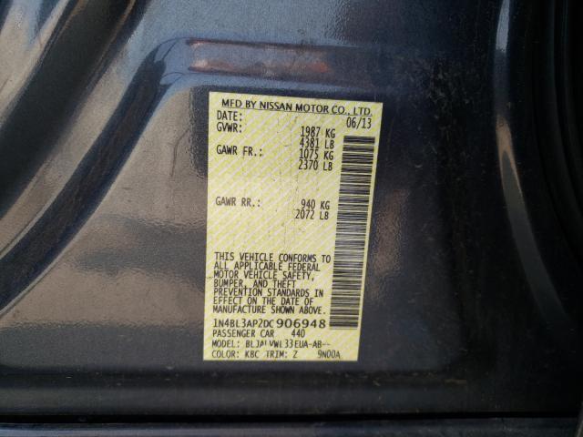 Photo 9 VIN: 1N4BL3AP2DC906948 - NISSAN ALTIMA 3.5 