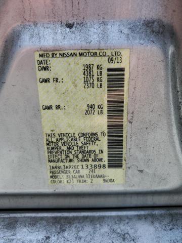 Photo 12 VIN: 1N4BL3AP2EC133898 - NISSAN ALTIMA 