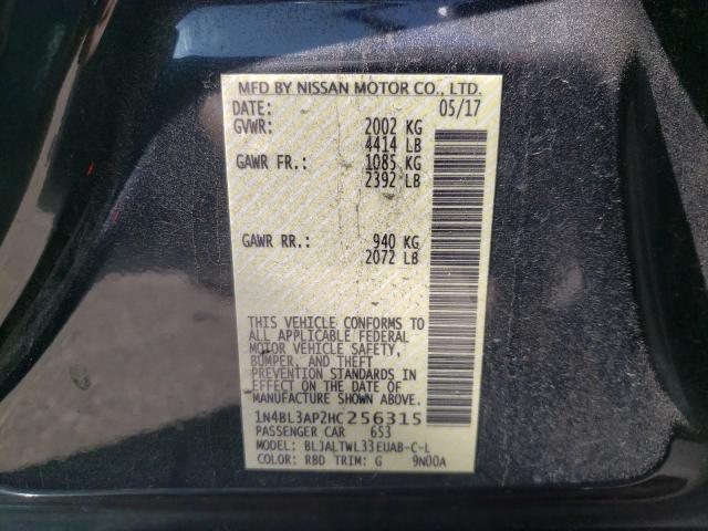 Photo 9 VIN: 1N4BL3AP2HC256315 - NISSAN ALTIMA 3.5 