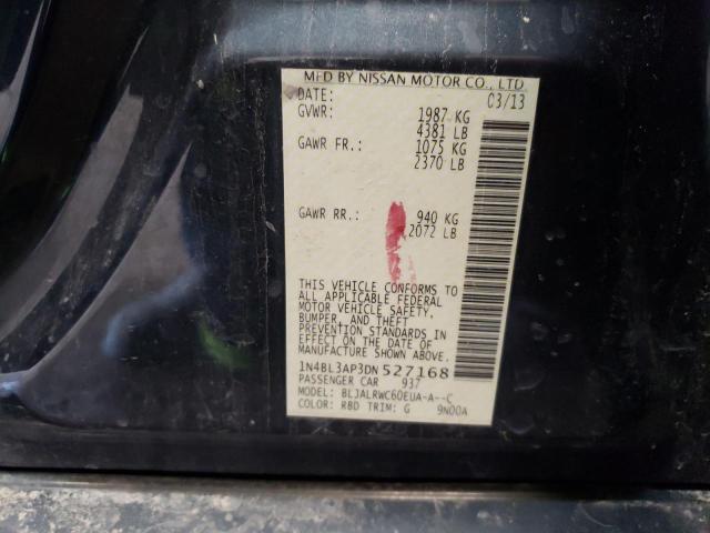 Photo 12 VIN: 1N4BL3AP3DN527168 - NISSAN ALTIMA 