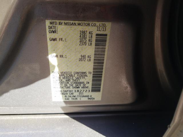 Photo 9 VIN: 1N4BL3AP3EC182723 - NISSAN ALTIMA 3.5 