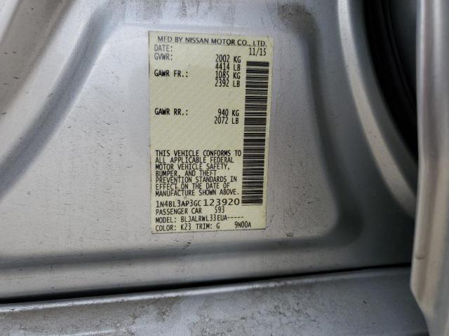 Photo 12 VIN: 1N4BL3AP3GC123920 - NISSAN ALTIMA 