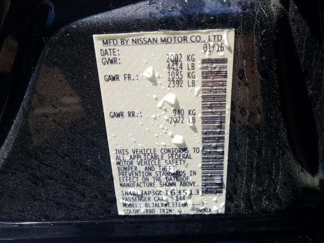 Photo 9 VIN: 1N4BL3AP3GC163513 - NISSAN ALTIMA 3.5 