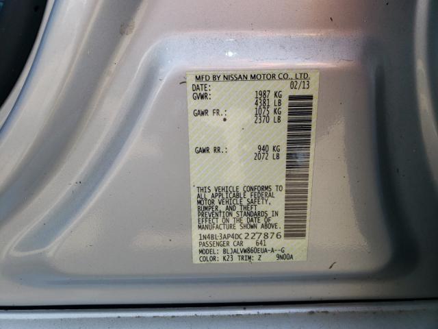 Photo 9 VIN: 1N4BL3AP4DC227876 - NISSAN ALTIMA 3.5 