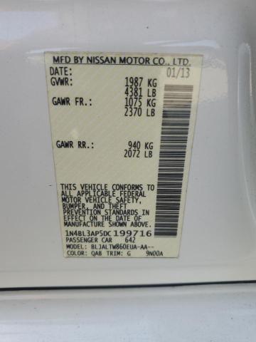 Photo 11 VIN: 1N4BL3AP5DC199716 - NISSAN ALTIMA 