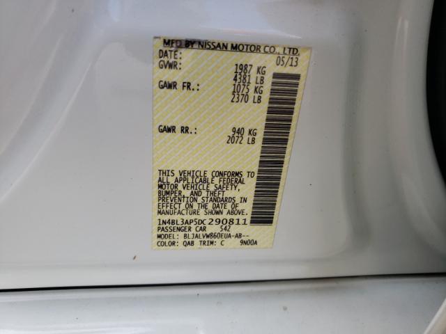 Photo 9 VIN: 1N4BL3AP5DC290811 - NISSAN ALTIMA 3.5 