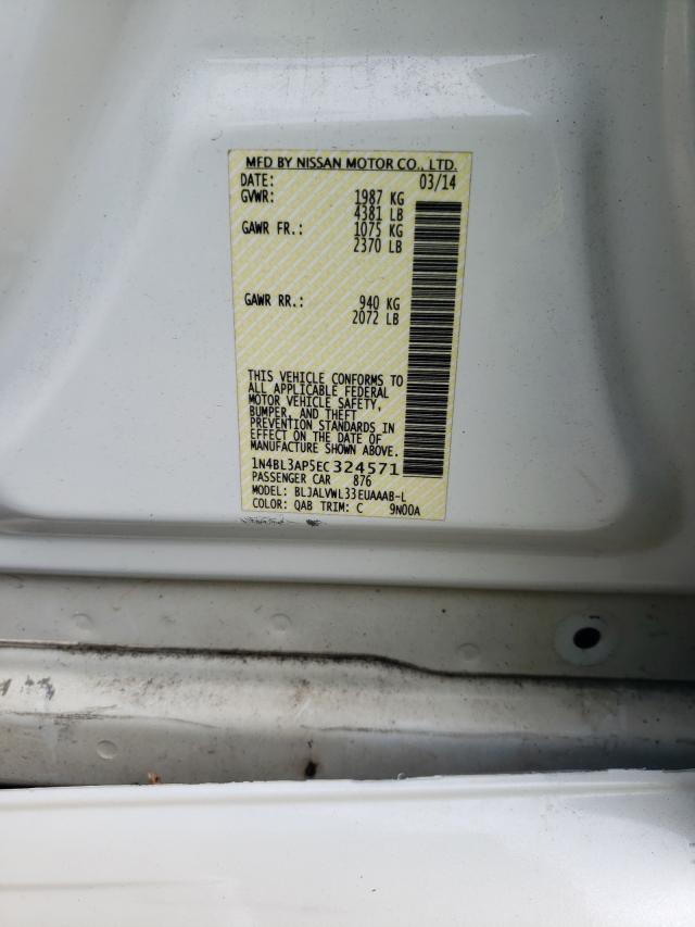 Photo 9 VIN: 1N4BL3AP5EC324571 - NISSAN ALTIMA 3.5 