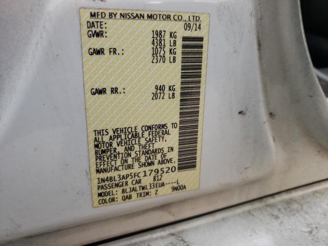 Photo 9 VIN: 1N4BL3AP5FC179520 - NISSAN ALTIMA 3.5 