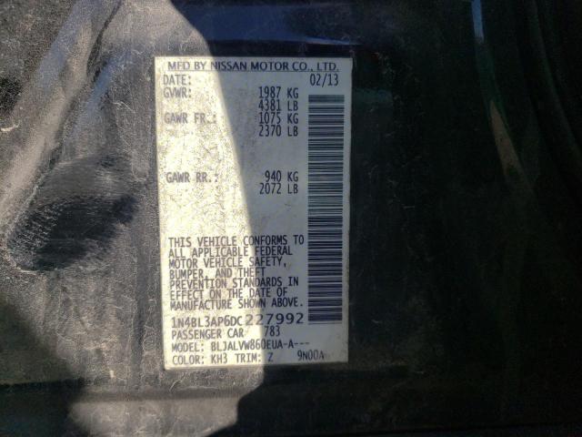 Photo 9 VIN: 1N4BL3AP6DC227992 - NISSAN ALTIMA 3.5 