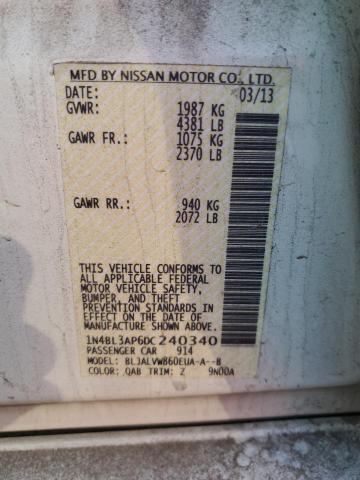 Photo 11 VIN: 1N4BL3AP6DC240340 - NISSAN ALTIMA 