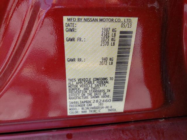 Photo 11 VIN: 1N4BL3AP6DC282460 - NISSAN ALTIMA 