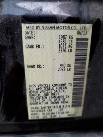 Photo 9 VIN: 1N4BL3AP7DC908324 - NISSAN ALTIMA 