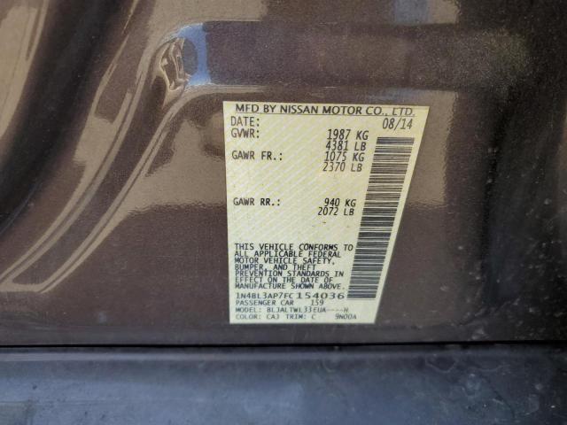 Photo 11 VIN: 1N4BL3AP7FC154036 - NISSAN ALTIMA 