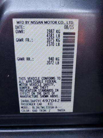 Photo 11 VIN: 1N4BL3AP7FC497042 - NISSAN ALTIMA 3.5 