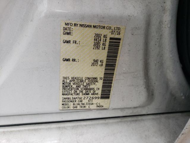 Photo 12 VIN: 1N4BL3AP7GC272699 - NISSAN ALTIMA 3.5 