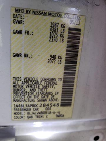 Photo 9 VIN: 1N4BL3AP8DC284548 - NISSAN ALTIMA 3.5 