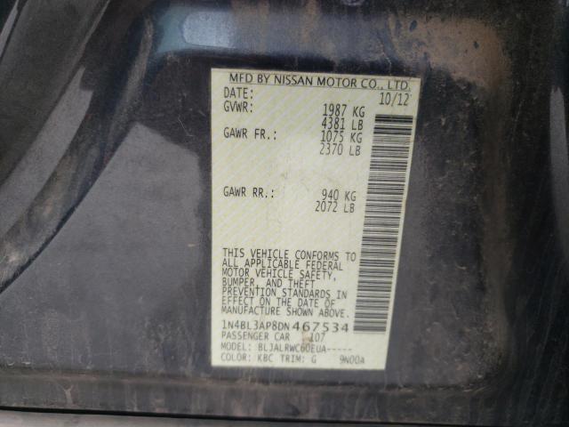 Photo 12 VIN: 1N4BL3AP8DN467534 - NISSAN ALTIMA 3.5 