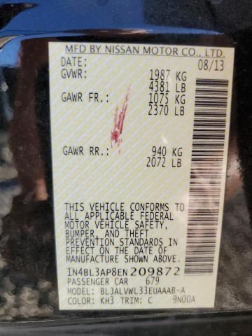 Photo 9 VIN: 1N4BL3AP8EN209872 - NISSAN ALTIMA 3.5 